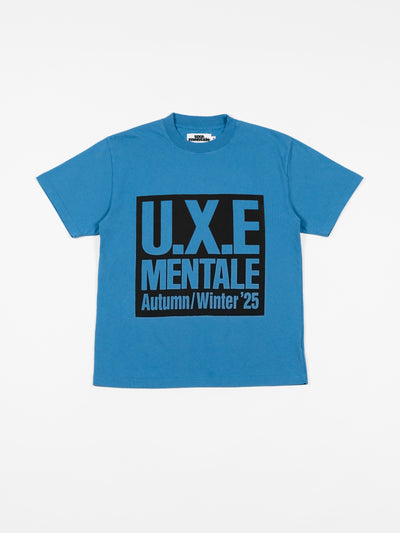 AW25 SS Tee Washed Blue