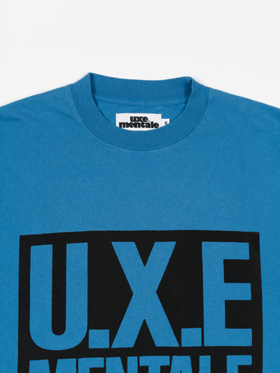 AW25 SS Tee Washed Blue