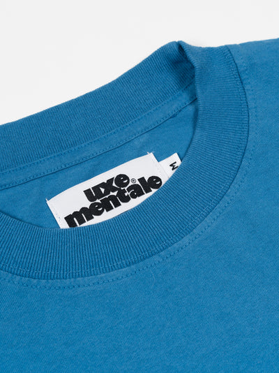 AW25 SS Tee Washed Blue