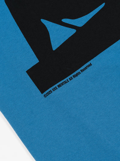 AW25 SS Tee Washed Blue