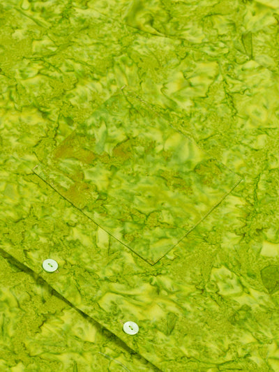 Aloha Shirt Green Marble