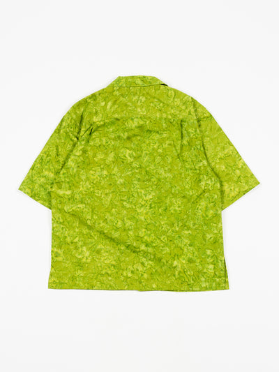 Aloha Shirt Green Marble