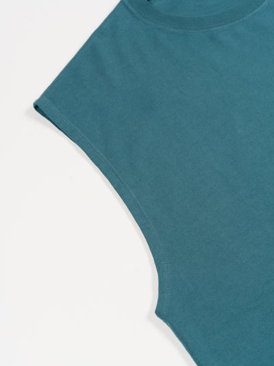 Athletic Sleeveless Tee Cerulean