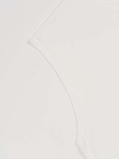 Athletic Sleeveless Tee Off White