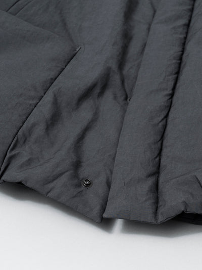 Dolman Sleeve Padded Blouson Slate Blue