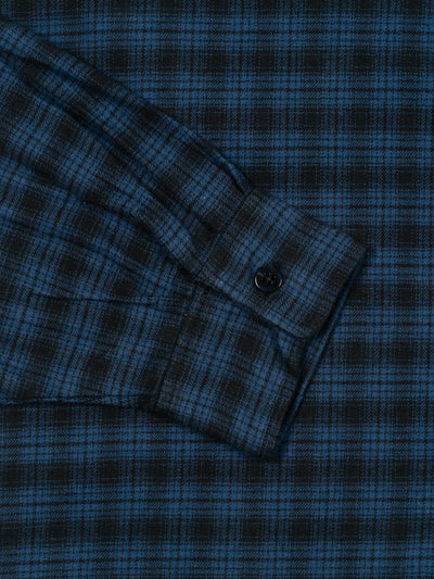 Box Pleat Shirt Navy