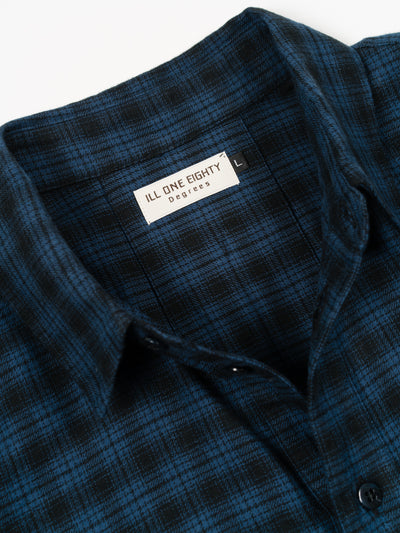 Box Pleat Shirt Navy