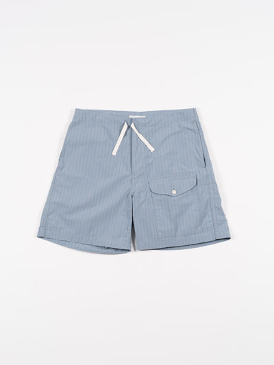 British Army Easy Shorts Blue Stripe