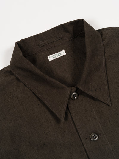C/L SS Shirt Jacket Sepia