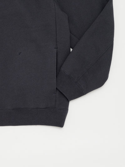 Fleece Pullover Grey Navy