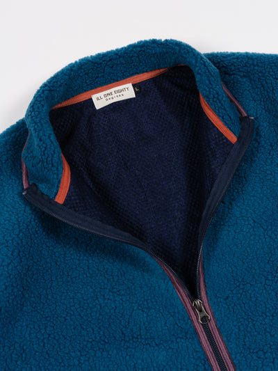 Classic Pile Jacket Sea Green