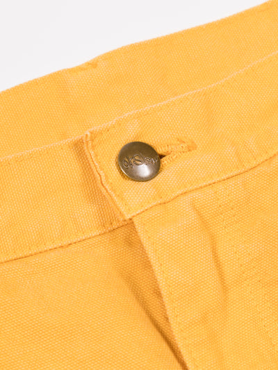 Dad's Fit Oxford Painter Pants Yellow