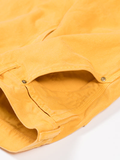 Dad's Fit Oxford Painter Pants Yellow