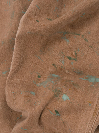 Denim Painter Trousers Brown Painted