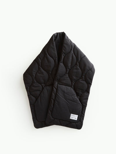 EQ-120 Quilted Scarf Obsidian