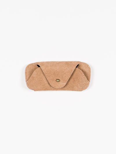 Eyewear Sleeve V3 Khaki Suede