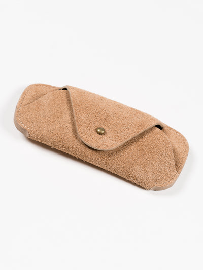 Eyewear Sleeve V3 Khaki Suede