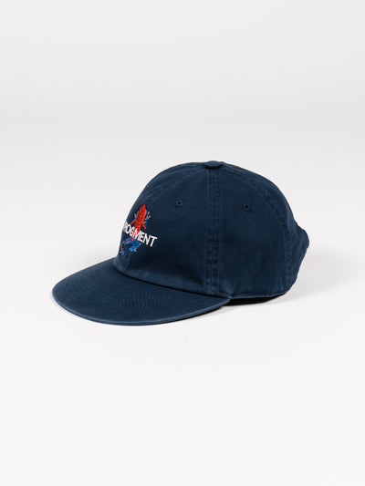 'FROGMENT DESIGN' Cap Washed Navy