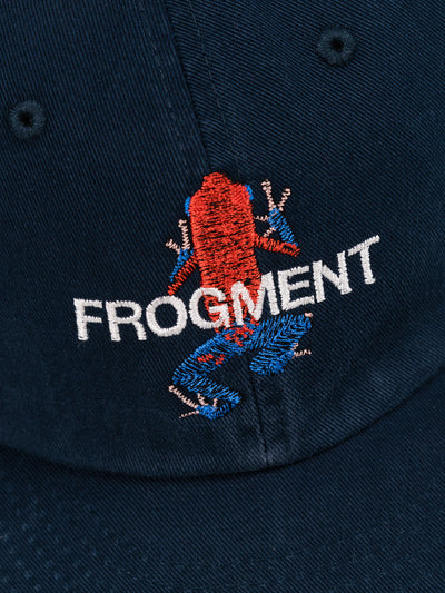 'FROGMENT DESIGN' Cap Washed Navy