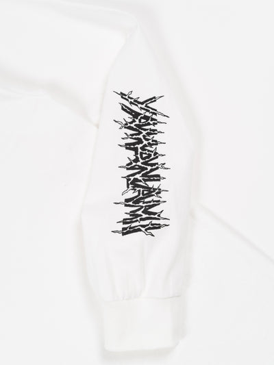 Fire Horse Long Sleeve T-Shirt White