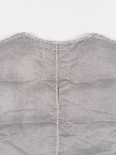 Hand-Dyed Hunting Down Vest Gray