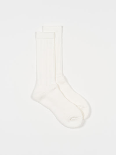 Heavy Weight Pile Socks Ivory