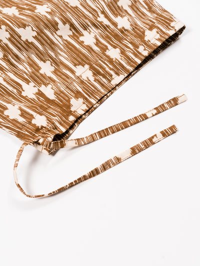 Ikat Flower Cargo Pants Autumn