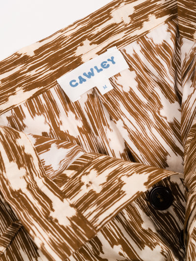 Ikat Flower Cargo Pants Autumn