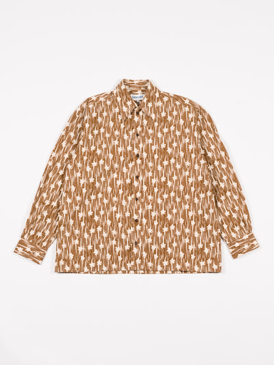 Ikat Flower Players Shirt Autumn
