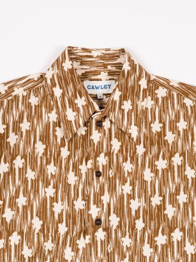 Ikat Flower Players Shirt Autumn