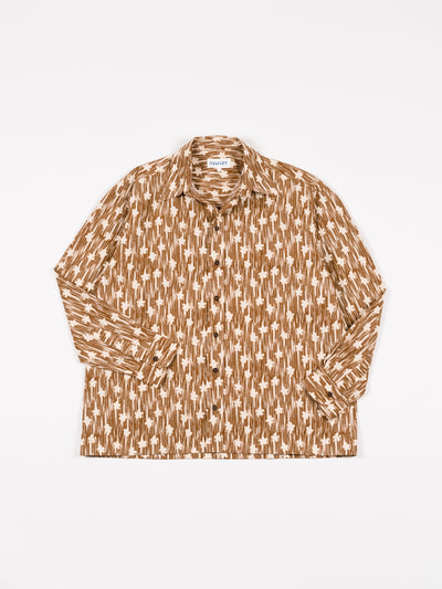 Ikat Flower Players Shirt Autumn