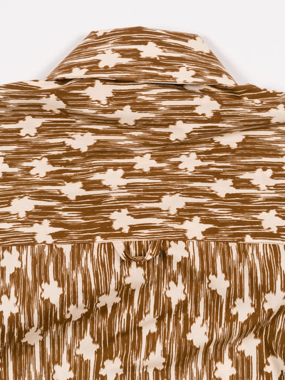 Ikat Flower Players Shirt Autumn