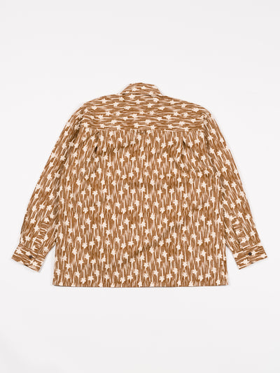 Ikat Flower Players Shirt Autumn