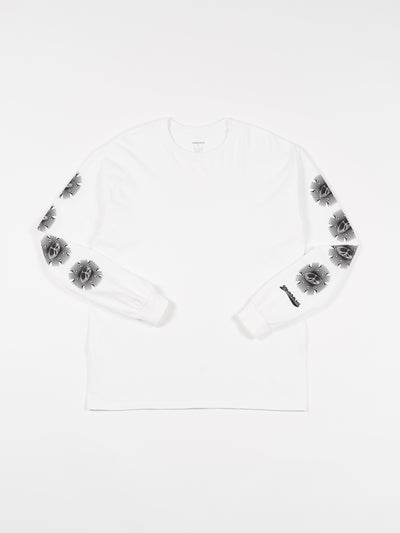 Inner Peace Long Sleeve T-Shirt White