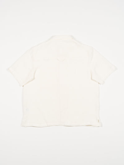 Irish Linen August Shirt Ecru