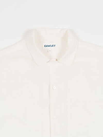 Irish Linen August Shirt Ecru