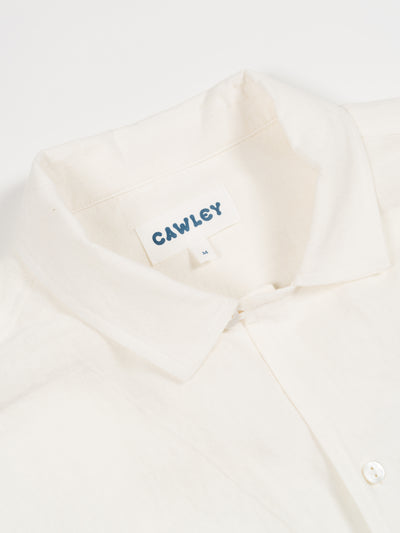 Irish Linen August Shirt Ecru