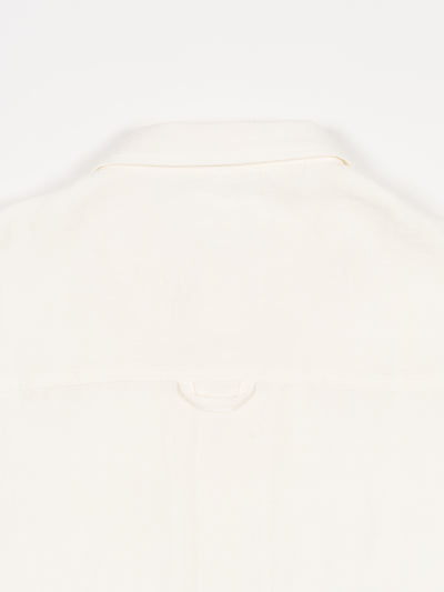 Irish Linen August Shirt Ecru