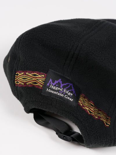 Jagged Edge Mountain Gear x Ill One Eighty Mid-Bill Fleece Cap Black