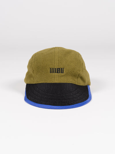 Jagged Edge Mountain Gear x Ill One Eighty Mid-Bill Fleece Cap Olive