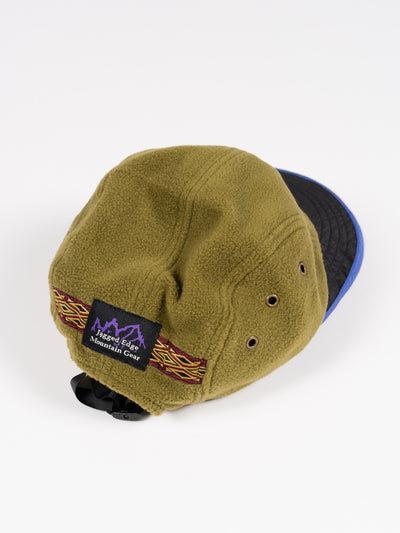 Jagged Edge Mountain Gear x Ill One Eighty Mid-Bill Fleece Cap Olive