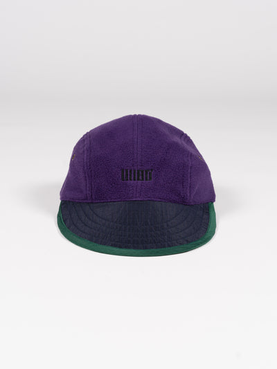 Jagged Edge Mountain Gear x Ill One Eighty Mid-Bill Fleece Cap Purple