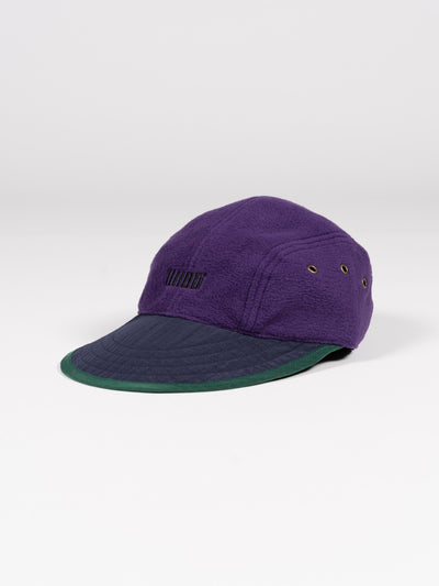 Jagged Edge Mountain Gear x Ill One Eighty Mid-Bill Fleece Cap Purple