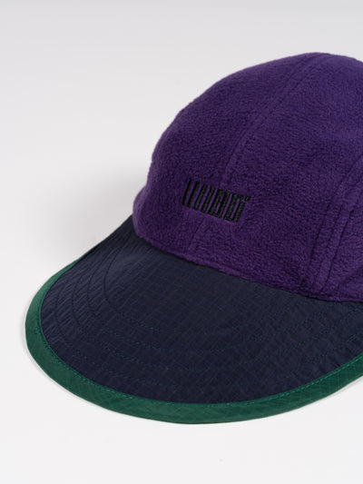 Jagged Edge Mountain Gear x Ill One Eighty Mid-Bill Fleece Cap Purple