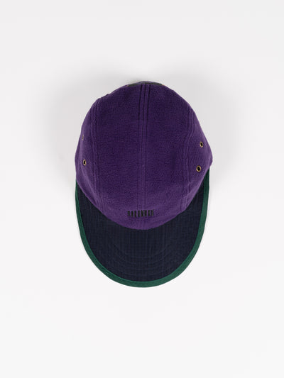Jagged Edge Mountain Gear x Ill One Eighty Mid-Bill Fleece Cap Purple