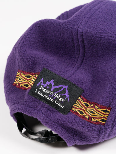 Jagged Edge Mountain Gear x Ill One Eighty Mid-Bill Fleece Cap Purple