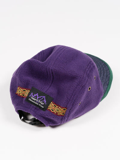 Jagged Edge Mountain Gear x Ill One Eighty Mid-Bill Fleece Cap Purple