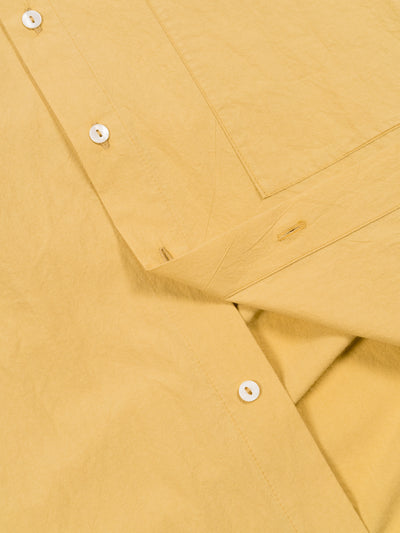 Japanese Cotton Big Shirt Celery