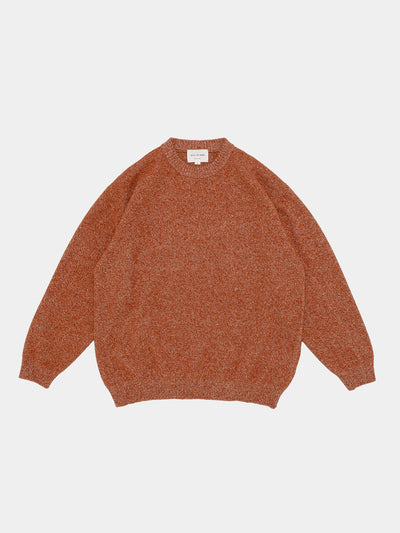 7G Melange Pullover Melange Orange