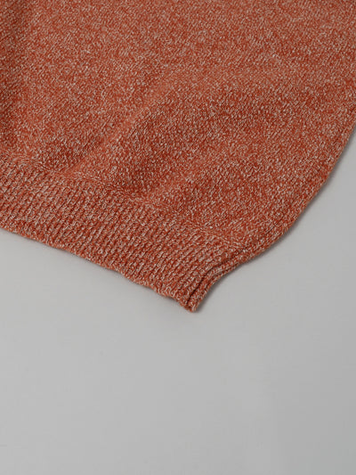 7G Melange Pullover Melange Orange